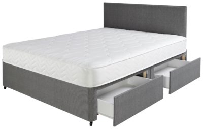 Airspring - Hollis Memory 4 Drawer - Divan - Double